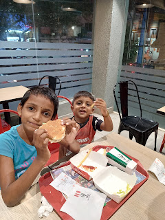 Parameswar C at KFC, Devasandra,  photos