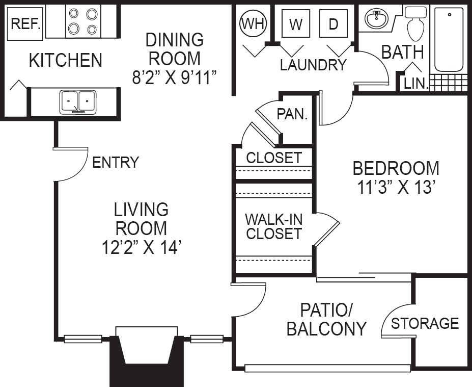 Tuscany Floorplan Diagram