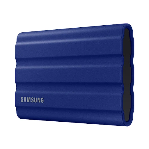 ổ cứng SSD Samsung Portable T7 Shield Portable 2TB 2.5" (MU-PE2T0R/WW) (Xanh)