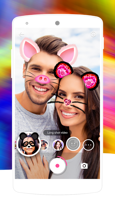 Cat Face Camera-Cat costumes filters&live stickerのおすすめ画像1