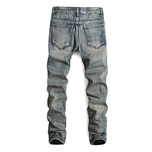 Title 5, Fashion Ripped Cool Jeans Men Stylish Distresse...