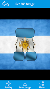 Argentina Flag Letter Alphabet & Name(圖2)-速報App