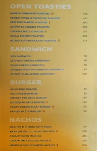 Crazy Cheesy menu 5