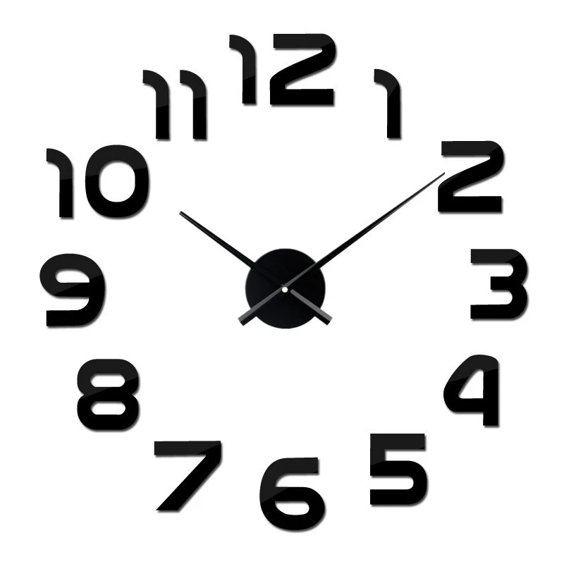 Wall stickers clock