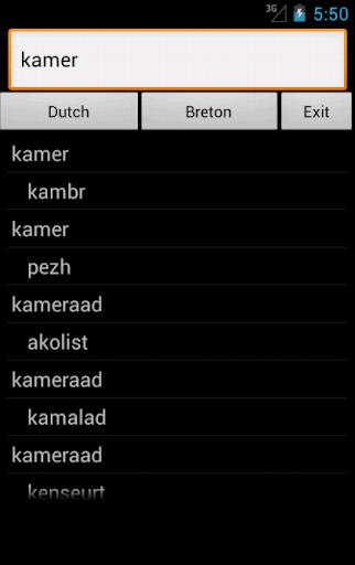 Breton Dutch Dictionary