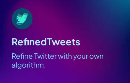 RefinedTweets small promo image