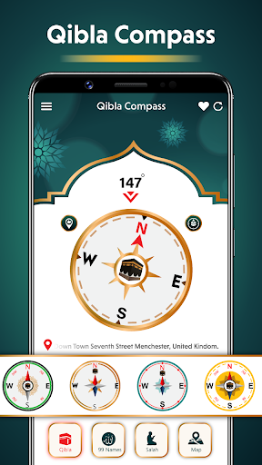 Screenshot Qibla Compass - Find Direction