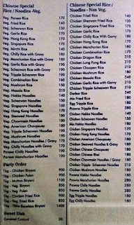 Mumbai Darbar menu 1