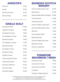 Alfresco By Novotel menu 3