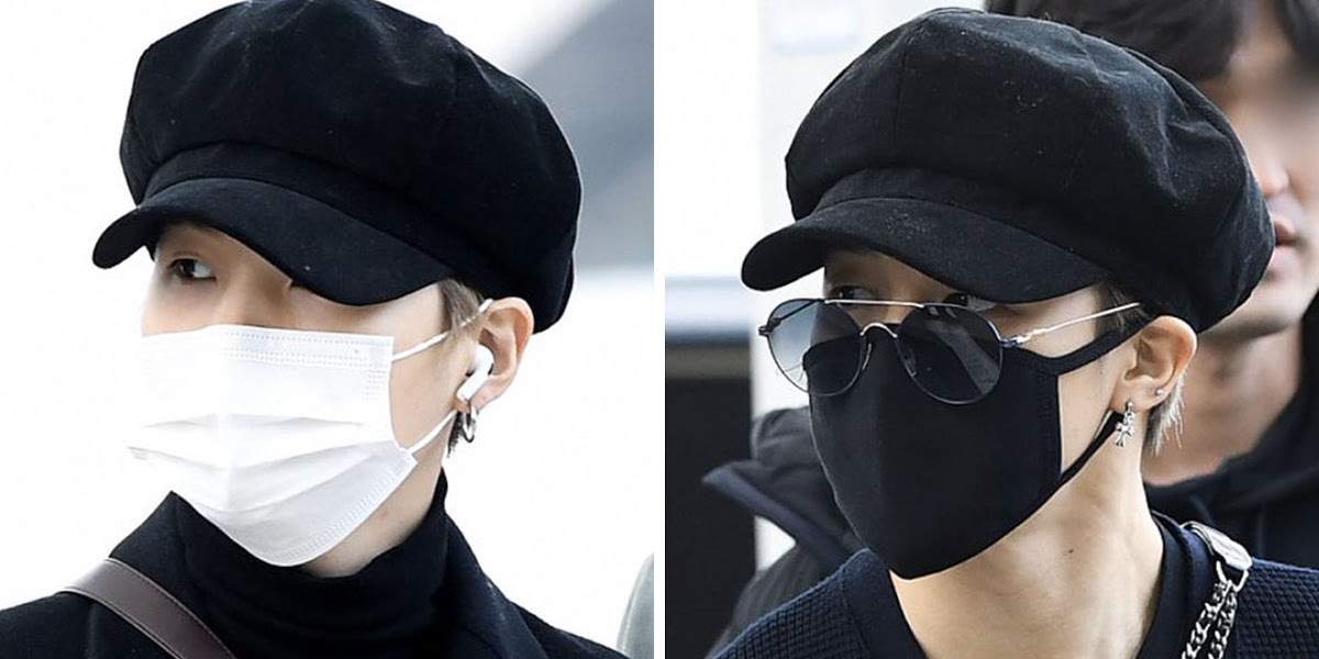 BTS's Suga Brings Back An Old Rumor With His Airport Fashion - Koreaboo