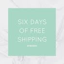 Six Days of Free Shipping - Instagram Carousel Ad item