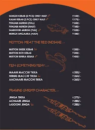 The Aahar menu 4