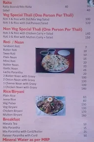 Lalit Fast Food menu 1