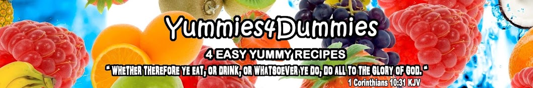 Yummies4Dummies Cooking Channel Banner