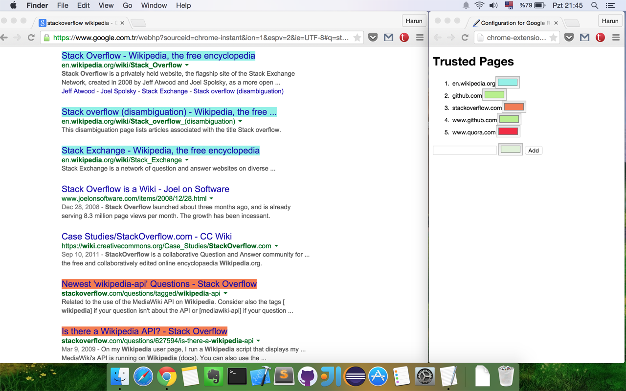 Google Result Highlighter Preview image 1