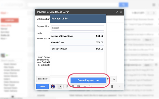 Instamojo Extension for Gmail Preview image 6