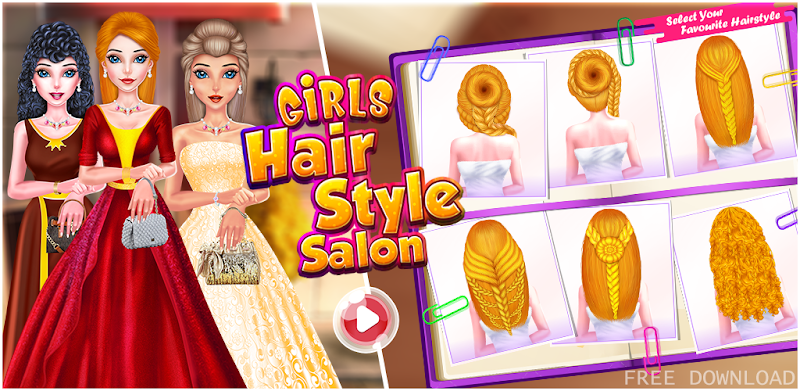 Girls Hairstyles Salon