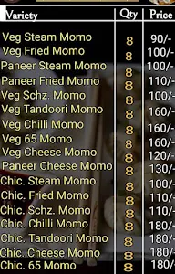 Momos Junction menu 1