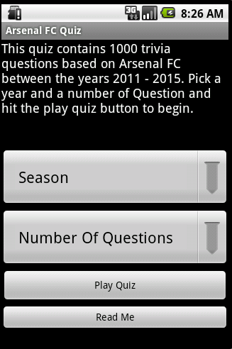 Quiz about Arsenal FC