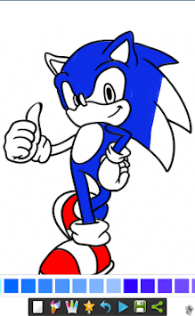 mewarnai Sonic APK screenshot thumbnail 1