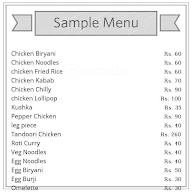 A1 Chicken Biryani Point menu 1