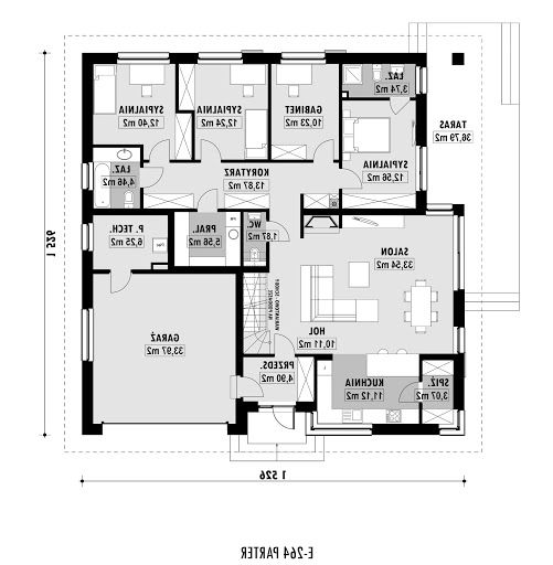 E-264 - Rzut parteru