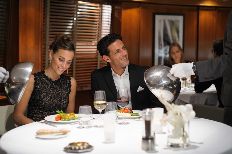 Explore the flavors of the globe on the 64-passenger luxury yacht Le Ponant. 