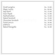 Balaram Mullick & Radharaman Mullick Sweets menu 2