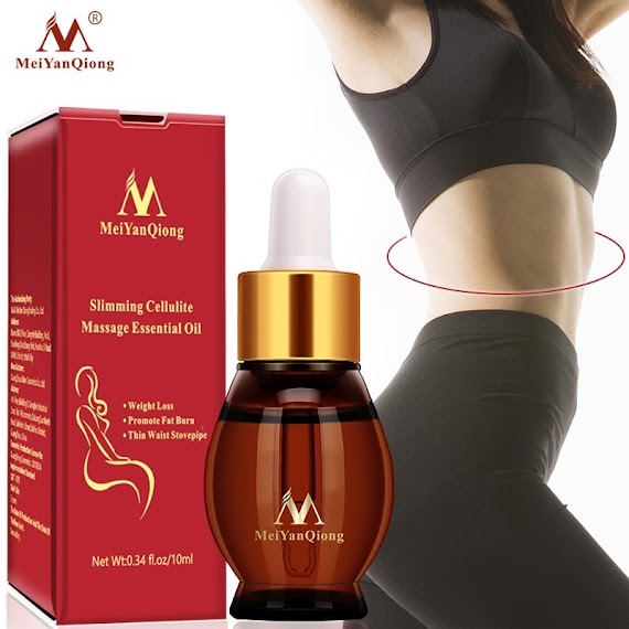 Tinh Dầu Masage Body Tan Mỡ Bụng Giảm Cân Với Chiết Xuất Tự Nhiên Đốt Mỡ Slimming Oil Masage Meiyanqiong