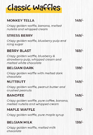 Belgian Waffle Factory menu 2