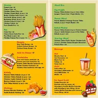 Chimney Cove menu 1