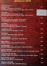 Soy - Le Royce Hotel menu 1