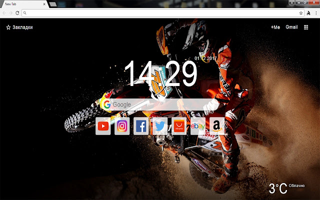 Motocross - New Tab Wallpapers&Themes HD