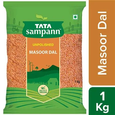 Tata Sampann Masoor Dal - Tata I Shakti - 500 gm