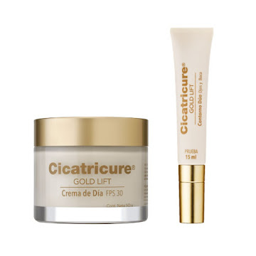 Cicatricure Crema Gold Dia x 50 gr + Contorno de Ojos Duo Gold x 15 gr  