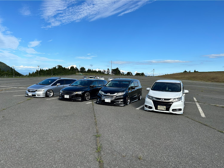 オデッセイの車が好きな人と繋がりたい・キタジャン　IN　夏油高原スキー場・9月もよろしくお願いします。・コラボに関するカスタム事例の投稿画像10枚目