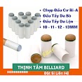 [Thịnh Tâm] Chụp Đầu Cơ Bida Đài Loan Đầu Chụp Da Bò Gậy Bi - A 11Mm 12Mm 13Mm Cao Cấp [ 1 Chụp Đầu Cơ ]