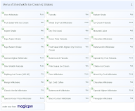 Shivshakthi Ice Cream & Shakes menu 1