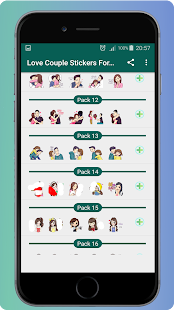 喜欢Whatsapp的情侣贴纸 -  WAStickerApps(圖4)-速報App