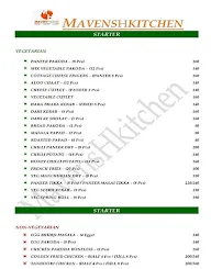 Mavensh Kitchen menu 5