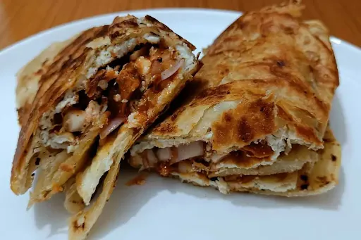 Masala Paneer Egg Roll