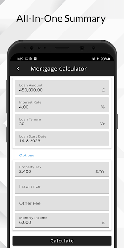 Screenshot EMI Extra - Loan Calculator