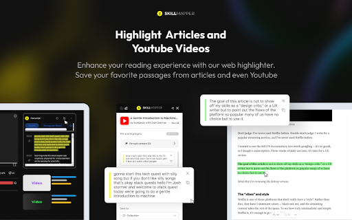 SkillMapper: Social Highlighter & Bookmarker