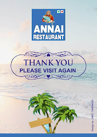 Annai Restaurant menu 1