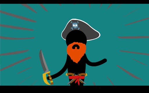 Stickman Pirate Anger