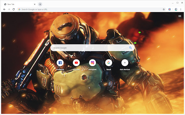 New Tab - Doom Eternal