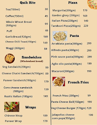 Sugar Lite Cafe menu 1