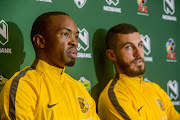 Bernard Parker and Daniel Cardoso of Kaizer Chiefs. File photo 