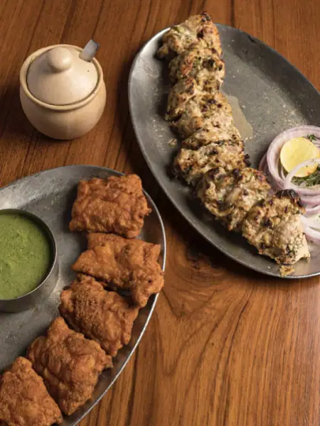 Hara Bhara Kebab + Fish Koliwada