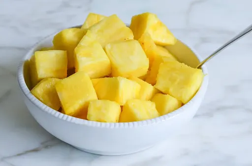 Fresh Cut Pineapple Cubes (Vrat)